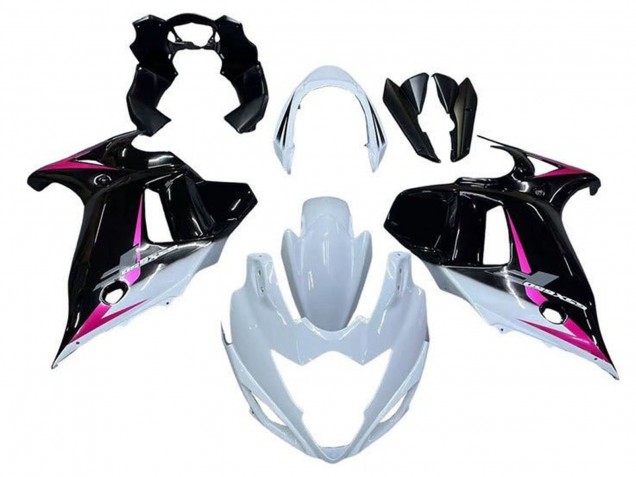 2008-2013 Suzuki GSX650F Motorcycle Fairings - White Black Pink Australia