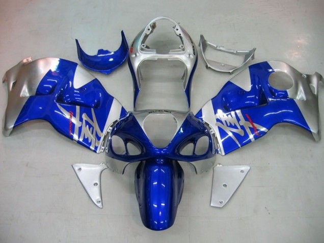 1996-2007 Suzuki GSXR 1300 Hayabusa Motorcycle Fairings - Blue Silver Red Australia