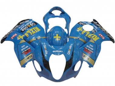 Affordable 1996-2007 Suzuki GSXR 1300 Hayabusa Motorcycle Fairings - Blue Gold Black Rizla Australia