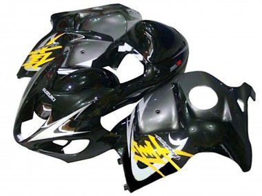 Affordable 1996-2007 Suzuki GSXR 1300 Hayabusa Motorcycle Fairings - Glossy Black Silver Yellow Australia