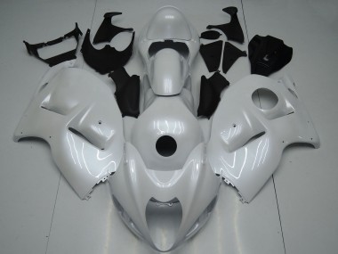 Affordable 1996-2007 Suzuki GSXR 1300 Hayabusa Motorcycle Fairings - Pearl White Australia