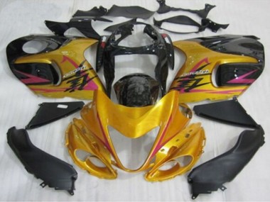 Affordable 1996-2007 Suzuki GSXR 1300 Hayabusa Motorcycle Fairings - Gold Black Pink Australia