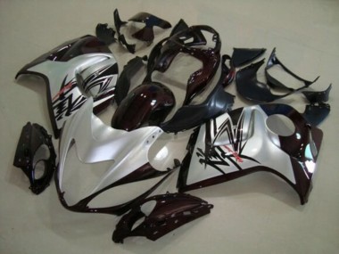 Affordable 2008-2020 Silver Black Suzuki GSXR 1300 Hayabusa Motorcycle Fairings Australia