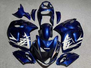 Affordable 2008-2020 Navy Blue White Grey Suzuki GSXR 1300 Hayabusa Motorcycle Fairings Australia