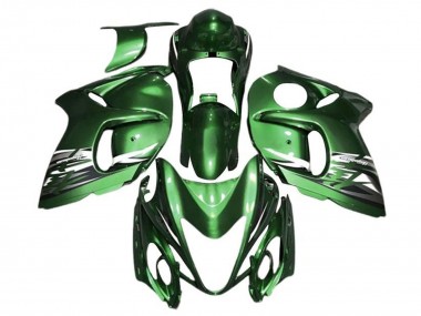 Affordable 2008-2020 Green Silver White Suzuki GSXR 1300 Hayabusa Motorcycle Fairings Australia