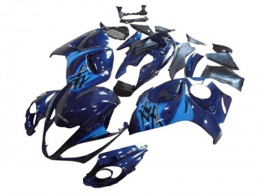 Affordable 2008-2020 Dark Blue Light Blue Suzuki GSXR 1300 Hayabusa Motorcycle Fairings Australia