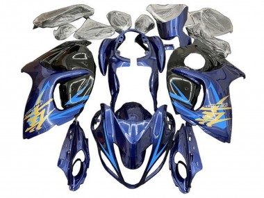 Affordable 2008-2020 Blue Black Light Blue Gold Suzuki GSXR 1300 Hayabusa Motorcycle Fairings Australia
