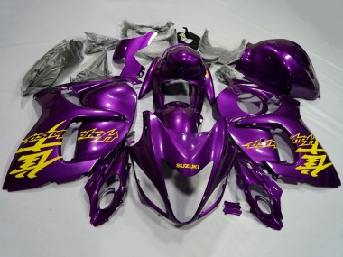 Affordable 2008-2020 Purple Yellow Suzuki GSXR 1300 Hayabusa Motorcycle Fairings Australia