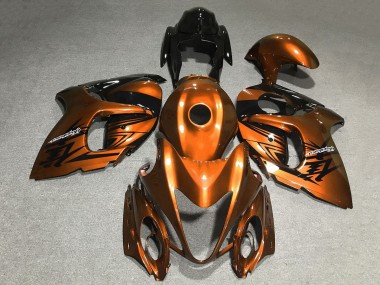 Affordable 2008-2020 Candy Orange Black Suzuki GSXR 1300 Hayabusa Motorcycle Fairings Australia