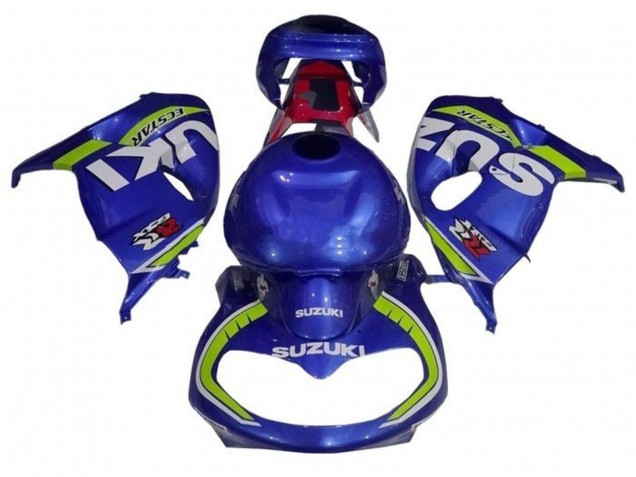 1998-2003 Suzuki TL1000R Motorcycle Fairings - Blue White Neon Yellow Australia