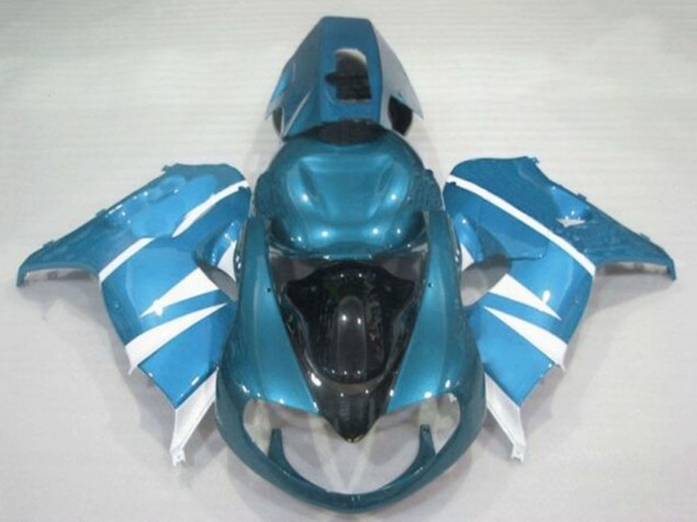 1998-2003 Suzuki TL1000R Motorcycle Fairings - Light Blue White Black Australia