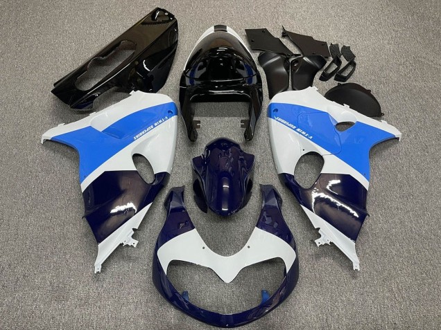 1998-2003 Suzuki TL1000R Motorcycle Fairings - White Blue Black Dark Blue Australia