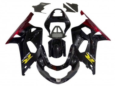 Affordable 2000-2002 Suzuki GSXR1000 Motorcycle Fairings - Glossy Black Red Yellow Australia
