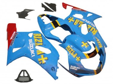 Affordable 2000-2002 Suzuki GSXR1000 Motorcycle Fairings - Blue Yellow Red Rizla Australia