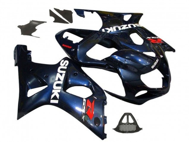 2000-2002 Suzuki GSXR1000 Motorcycle Fairings - Dark Blue Australia