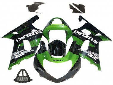 Affordable 2000-2002 Suzuki GSXR1000 Motorcycle Fairings - Green Glossy Black Grey White Australia