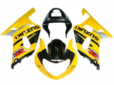 Affordable 2000-2002 Suzuki GSXR1000 Motorcycle Fairings - Yellow Grey Black Australia