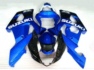 Affordable 2003-2004 Suzuki GSXR 1000 Motorcycle Fairings - Blue Black White Australia