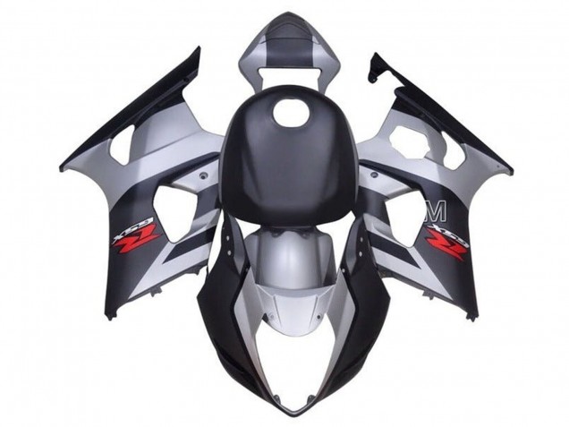 2003-2004 Suzuki GSXR 1000 Motorcycle Fairings - Silver Grey Black Red Australia