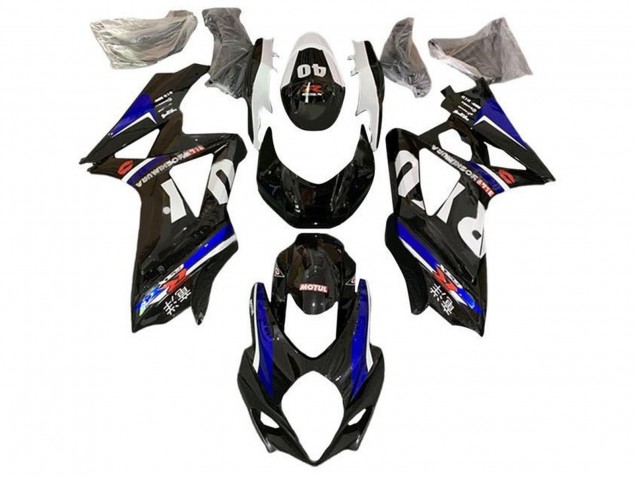 2005-2006 Suzuki GSXR 1000 Motorcycle Fairings - Black Blue White Red Yoshimura Australia