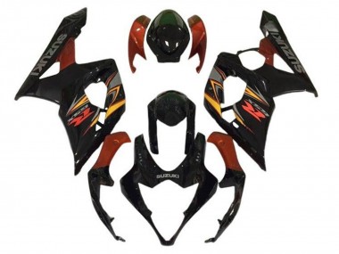 Affordable 2005-2006 Suzuki GSXR 1000 Motorcycle Fairings - Black Red Yellow Grey Australia