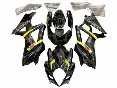 Affordable 2005-2006 Suzuki GSXR 1000 Motorcycle Fairings - Black Yellow Grey Australia