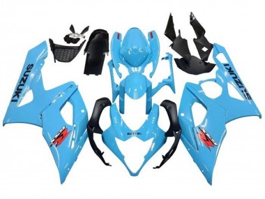 Affordable 2005-2006 Suzuki GSXR 1000 Motorcycle Fairings - Light Blue Black Red Australia
