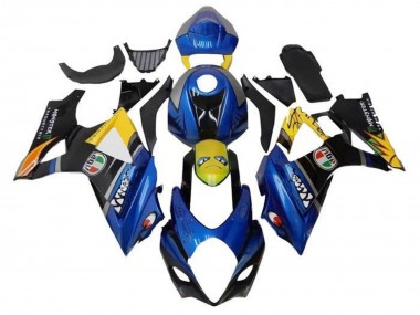 Affordable 2005-2006 Suzuki GSXR 1000 Motorcycle Fairings - Blue Yellow Black Shark Australia