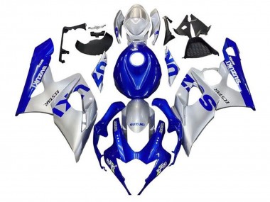 Affordable 2005-2006 Suzuki GSXR 1000 Motorcycle Fairings - Blue Silver Australia