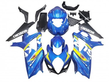 Affordable 2005-2006 Suzuki GSXR 1000 Motorcycle Fairings - Blue Yellow White Black Australia