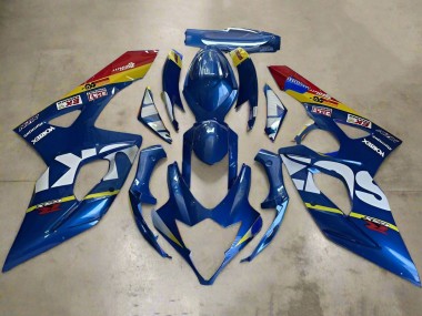Affordable 2005-2006 Suzuki GSXR 1000 Motorcycle Fairings - Blue White Yellow Red Australia