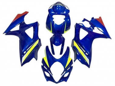 Affordable 2005-2006 Suzuki GSXR 1000 Motorcycle Fairings - Blue Yellow Red Australia