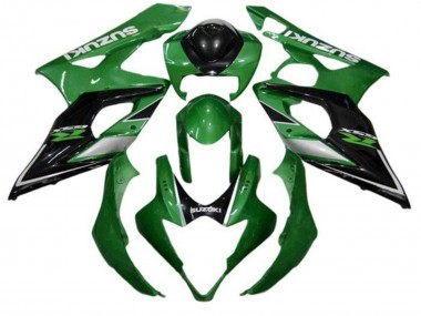 Affordable 2005-2006 Suzuki GSXR 1000 Motorcycle Fairings - Green Black Silver Australia