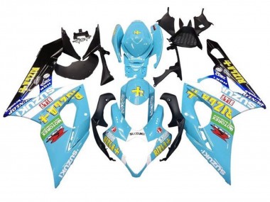 Affordable 2005-2006 Suzuki GSXR 1000 Motorcycle Fairings - Light Blue Green Black Yellow Rizla Australia