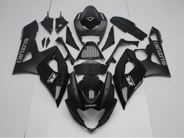 2005-2006 Suzuki GSXR 1000 Motorcycle Fairing - Glossy Black Matte Black Australia
