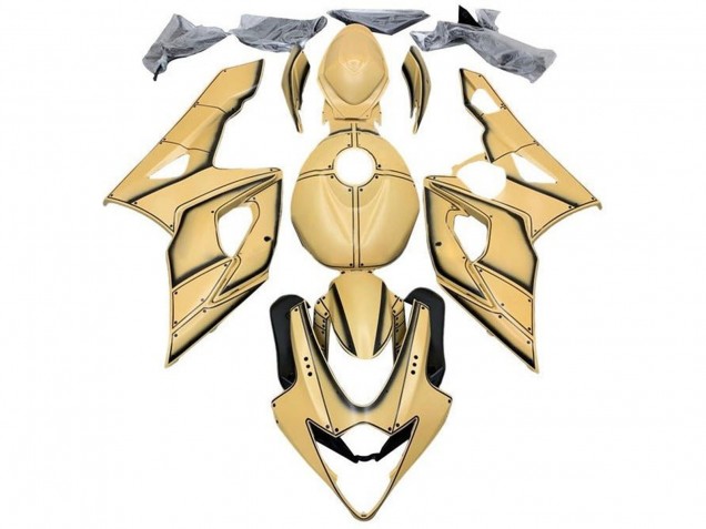 2005-2006 Suzuki GSXR 1000 Motorcycle Fairings - Matte Wheat Black Australia