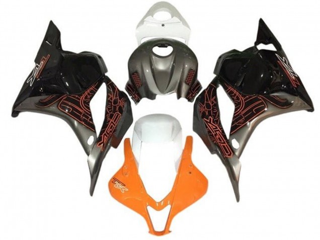 2005-2006 Suzuki GSXR 1000 Motorcycle Fairings - Orange Silver Black White Australia