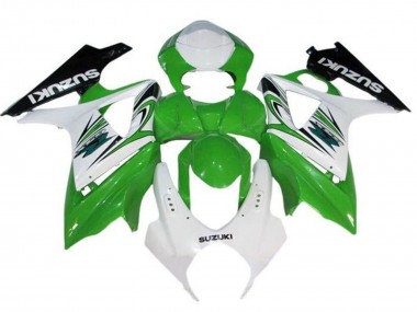 Affordable 2005-2006 Suzuki GSXR 1000 Motorcycle Fairings - White Green Black Australia