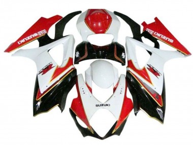 Affordable 2005-2006 Suzuki GSXR 1000 Motorcycle Fairings - White Red Black Gold Australia