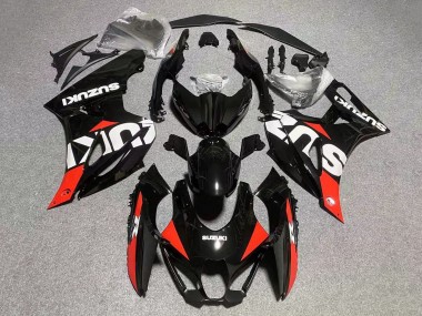 Affordable 2017-2024 Suzuki GSXR1000 Motorcycle Fairings - Black Red White Australia