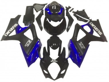 Affordable 2007-2008 Suzuki GSXR 1000 Motorcycle Fairings - Glossy Black Matte Black Blue Grey Australia