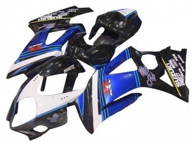 Affordable 2007-2008 Suzuki GSXR 1000 Motorcycle Fairings - White Blue Black Corona Australia