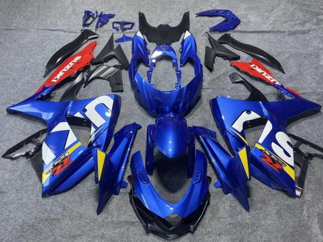 2009-2016 Suzuki GSXR 1000 Motorcycle Fairings - Blue Red White Yellow Australia