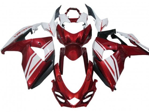 2009-2016 Suzuki GSXR 1000 Motorcycle Fairings - White Red Australia