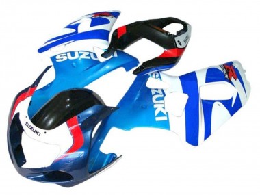 Affordable 2001-2003 Suzuki GSXR 600 / GSXR 750 Motorcycle Fairings - White Blue Red Black Australia