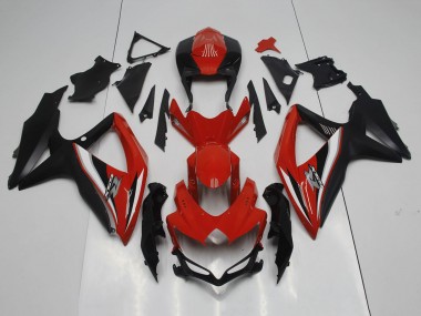 Affordable 2008-2010 Suzuki GSXR 600 / GSXR 750 Motorcycle Fairings - Red Black White Silver Australia