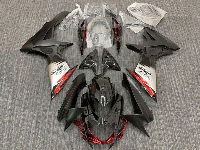 2011-2024 Suzuki GSXR 600 / GSXR 750 Motorcycle Fairings - Black Silver Red Matte Black Australia
