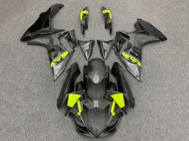 Affordable 2011-2024 Suzuki GSXR 600 / GSXR 750 Motorcycle Fairings - Grey Black Neon Yellow Australia