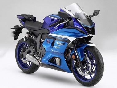 Affordable 2021-2024 Yamaha YZF R7 Motorcycle Fairings - Matte Blue Matte Light Blue Australia