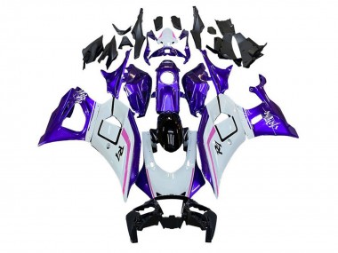 Affordable 2021-2024 Yamaha YZF R7 Motorcycle Fairings - White Purple Pink Australia